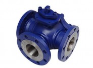 T型三通球閥型號，Q45F 三通球閥