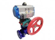 氣動耐腐O型切斷閥